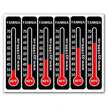 可逆變色測(cè)溫貼片