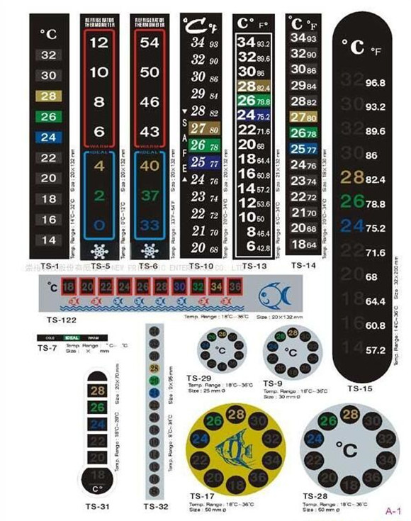 感溫測試標簽